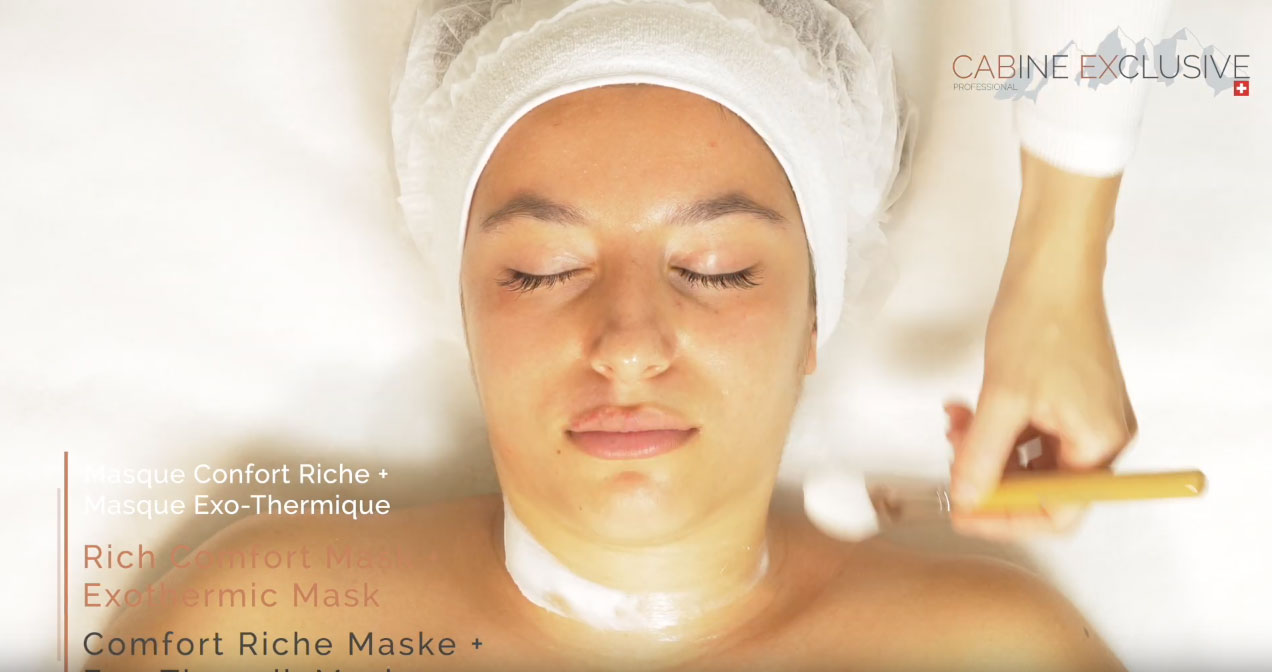 Rich + exothermic comfort mask