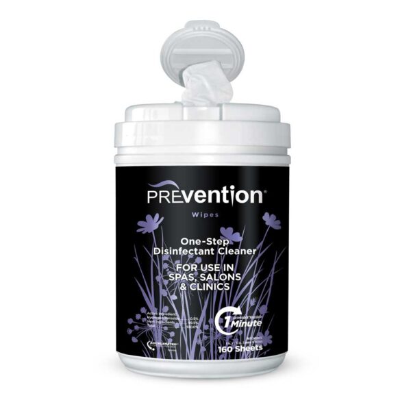 PREVENTION DISINFECTANT CLEANER WIPES 6” x 7”