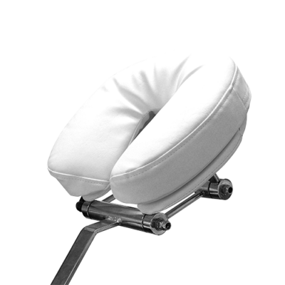 Double-Hinged Crescent Headrest
